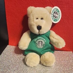 Starbucks 30th Anniversary Bear with Anniversary Apron